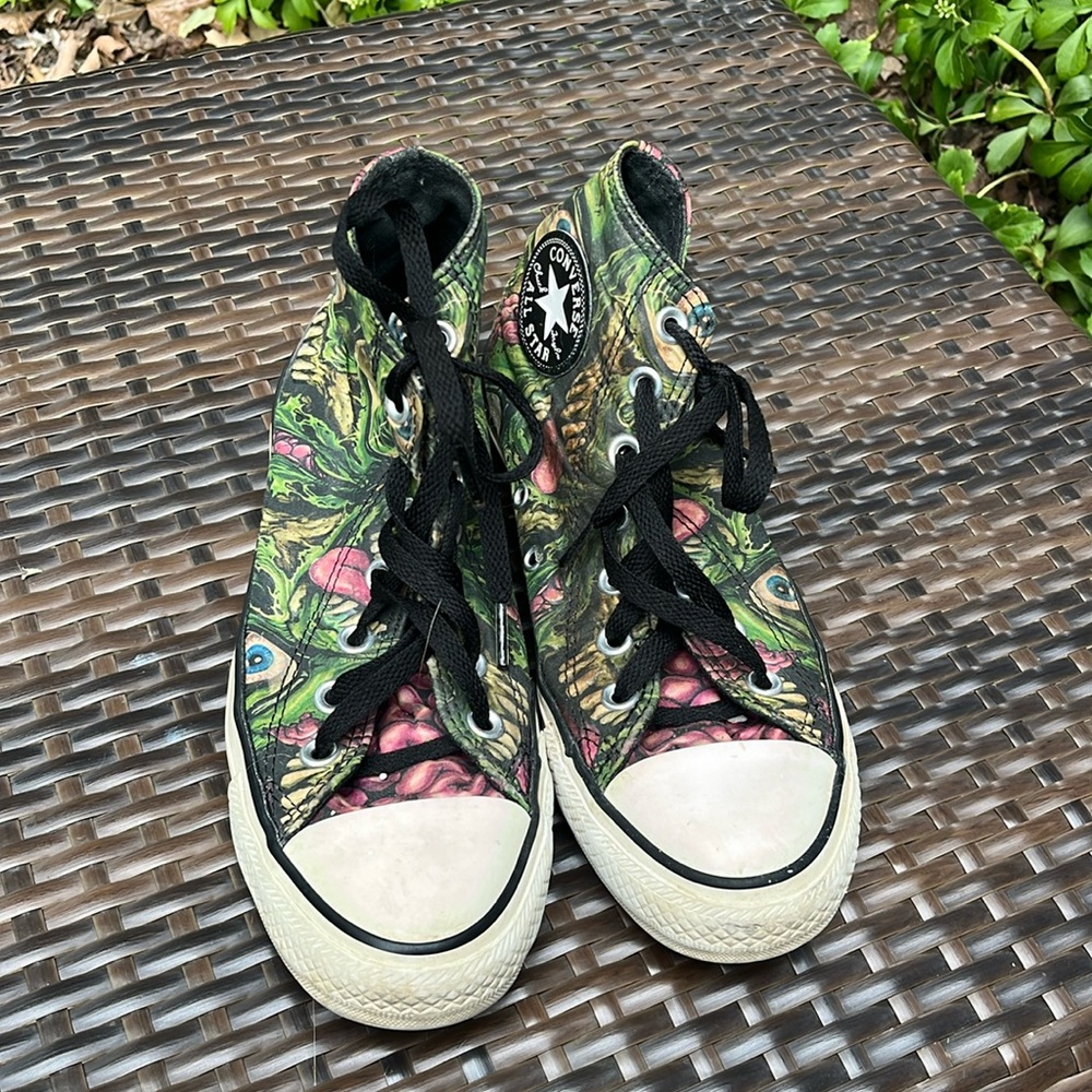 Converse All Stars Zombie Shoes Emo Scene